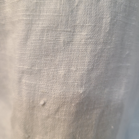 White Linen Pants - Picture 9 of 16